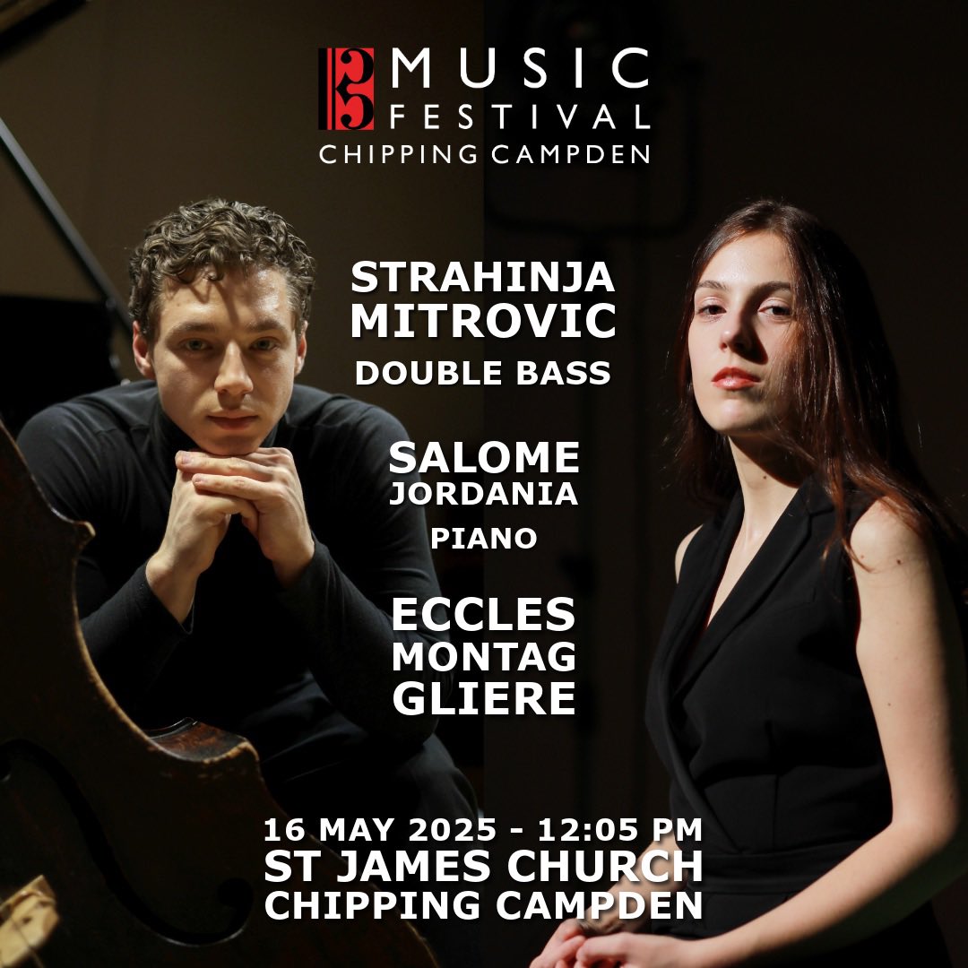 Our 4th Young Artist Lunchtime concert features Strahinja Mitrović the first double bassist to win <a href="/guildhallschool/">Guildhall School of Music & Drama</a> prestigious Gold Medal. Tickets on sale 18/02/25 Patrons and Friends enjoy priority booking from 28/01/25. Sign up here - campdenmayfestivals.co.uk/music/patrons-…