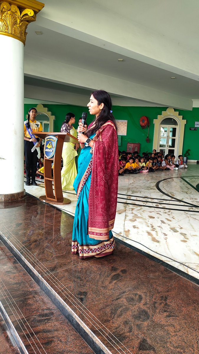 awsnlr's tweet photo. "Math Fest was a blast! ✨ Students showcased amazing projects, and with support from our Chief Guest Ms. Palepu Sarala and Principal Ms. Shobha Mishra, the event was a huge success! Parents made it unforgettable. #MathFest #FutureMathematicians #ParentSupport" https://t.co/XN4PSQyRvh