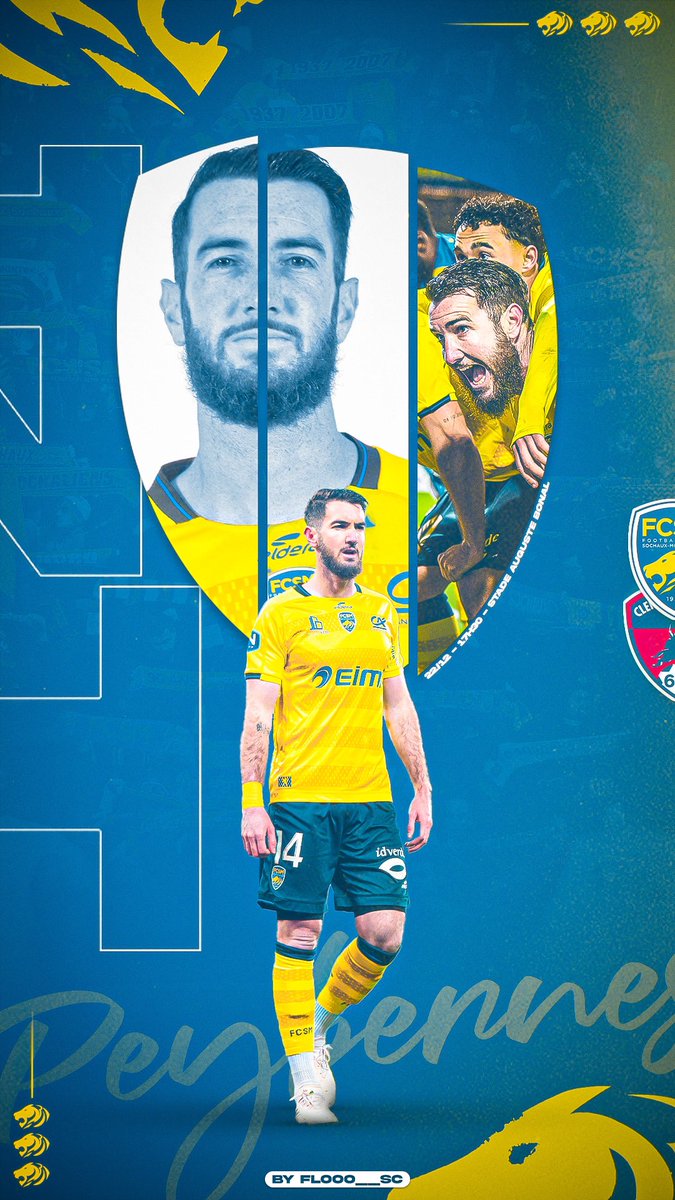 🎨🦁 Visuel réalisé pour Mathieu Peybernes pour les 32emes de finale de la Coupe de France, opposant #Sochaux à #Clermont . 

@coupedefrance 
<a href="/FCSM_officiel/">FC Sochaux-Montbéliard</a> 
🤝🏼 <a href="/mpeybernes/">Mathieu Peybernes 17</a> 

#Peybernes #FCSM #CF63 #FCSMCF63 💛💙