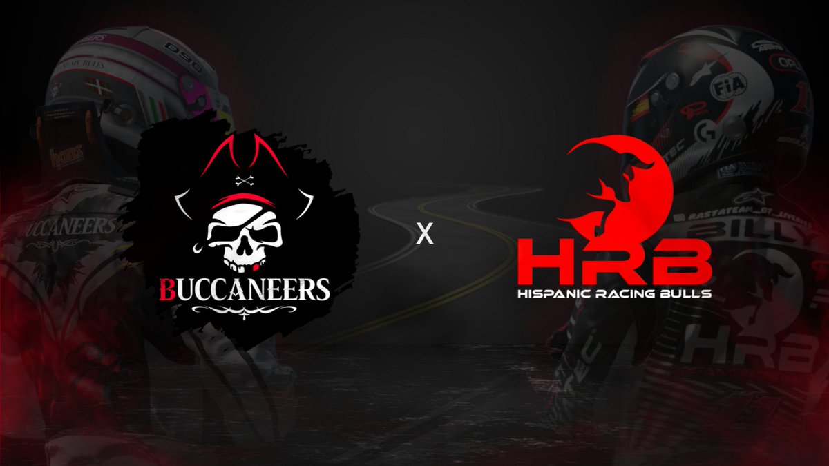 Buccaneers &amp; Hispanic Racing Bulls

Unificamos plantillas bajo la identidad de HRB
Empezamos en 2025 como equipo unico para afrontar los futuros campeonatos y temporada juntos.
🤜🏻🤛🏻
¡Síguenos en la cuenta del equipo! <a href="/HRB_Team/">HISPANIC RACING BULLS</a>