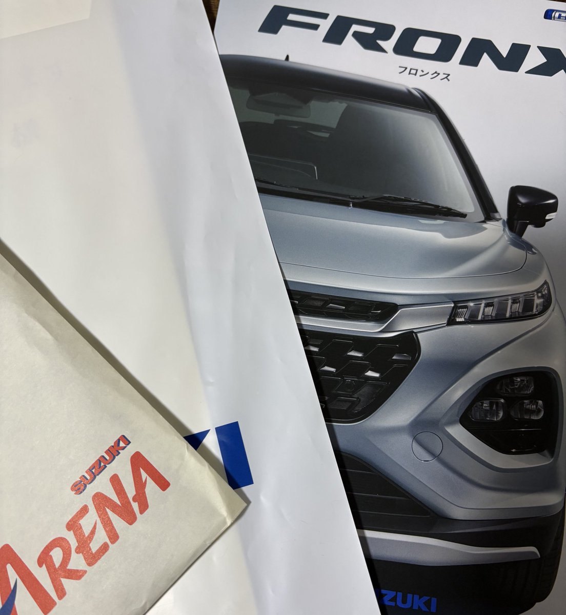 フロンクス買ってきた(・o・)
納車半年後だってさ～