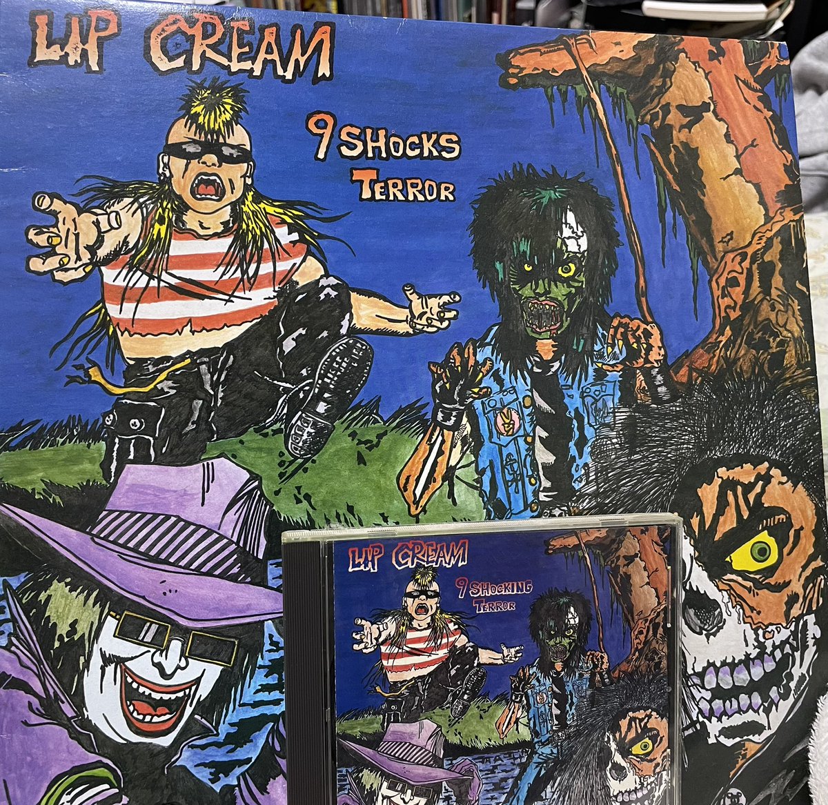 船木のインタビュー読んで思い出した。 LIP CREAMの『9 SHOCKS TERROR