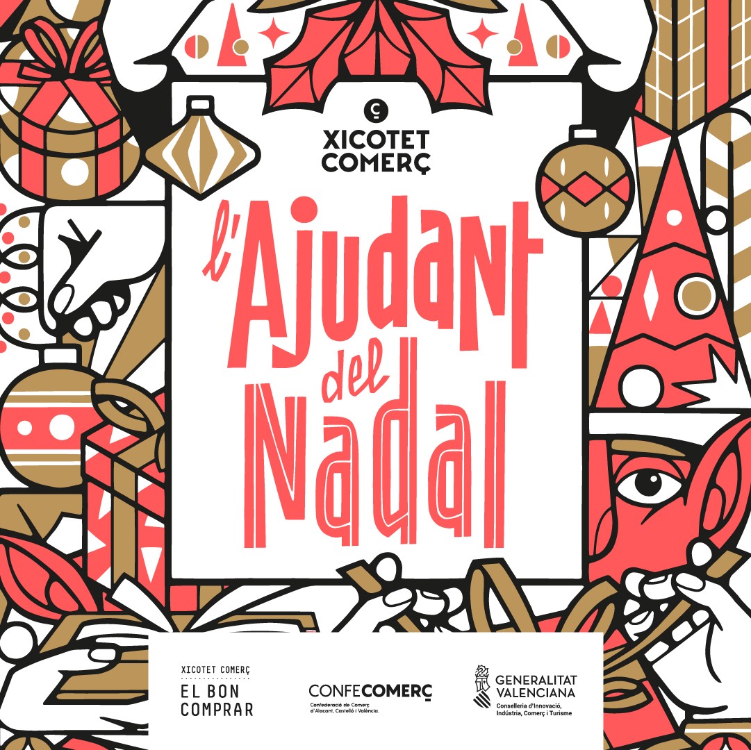 ConfecomercCV's tweet photo. 👑 Aquesta nit, els Reis Mags fan màgia... i els xicotets comerços també. 🎁 Si encara busques eixe regal especial, confia en el teu xicotet comerç. Encara estàs a temps d'encertar! 🎄 #LAjudantDelNadal #ElBonComprar #UnNadalMésValenciàQueMai https://t.co/03HlhpsPea