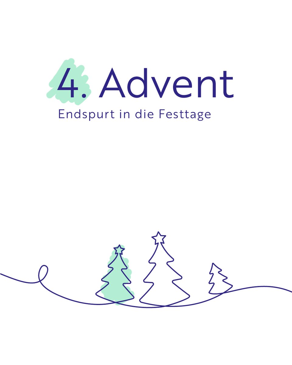 🎄 Endspurt! Der vierte Advent ist da – und mit ihm die Vorfreude auf die magischste Zeit des Jahres. Jetzt heißt es: letzte Geschenke besorgen, Lieblingssongs auf Repeat und ganz viel Vorfreude aufs Fest. 🎁
Genießt den Adventssonntag! 🎅
