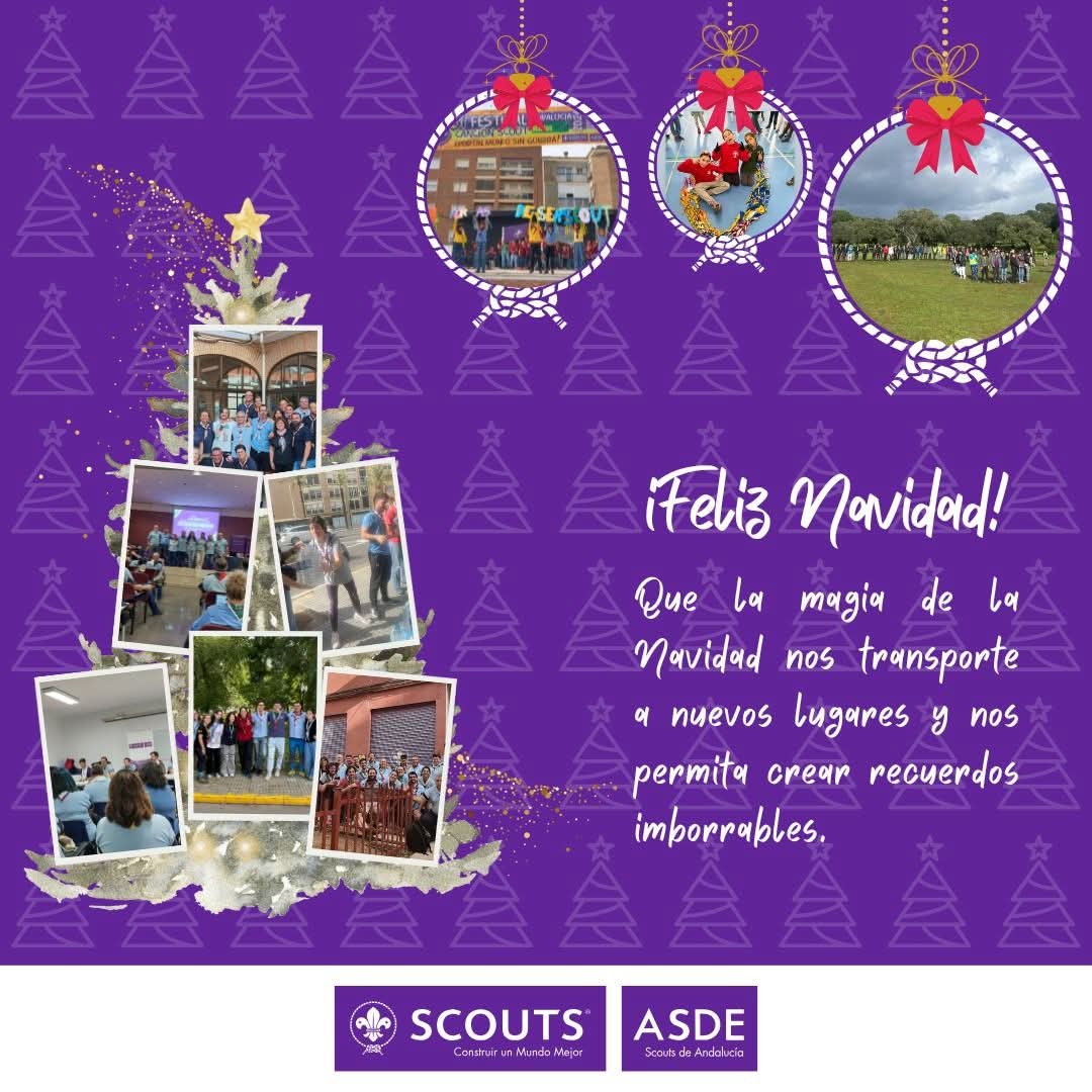 💚 Que estas fiestas os traigan momentos de felicidad y risas que queden grabados para siempre en la memoria. Que 2025 venga cargado de nuevos retos, nuevas aventuras y muchas ganas de seguir creciendo. 💚

¡Felices fiestas y Largas Lunas! 🎅🏕️
#SoyScoutEnAndalucía