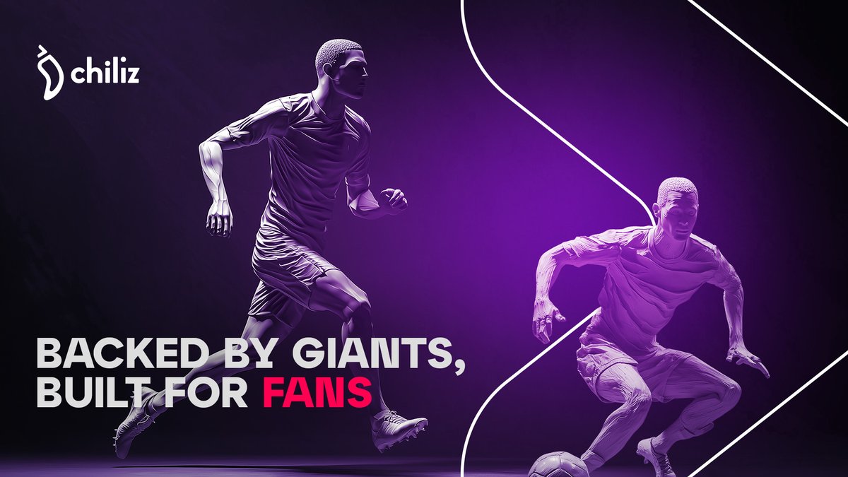 Chiliz's tweet image. Why Chiliz Chain?

We're a layer-1 chain with PoSA consensus, governed by sports and blockchain giants like PSG, Animoca, and OKX.

Join us on The Sports Blockchain as we redefine how fans interact with their favorite teams through Web3.

#ChilizChain  ⚡️ $CHZ