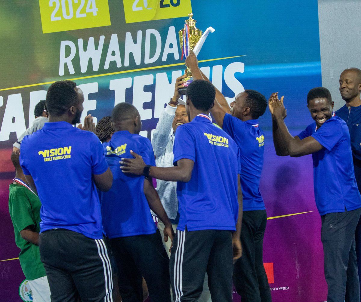 bbkigalifm's tweet photo. #BnBSports

VISION Table Tennis Club yegukanye igikombe cya Rwanda Table Tennis League icyambuye Ubumwe Table Tennis Club y'i Rubavu yari igisanganywe.

#SimplySports https://t.co/XdWxouXaDV