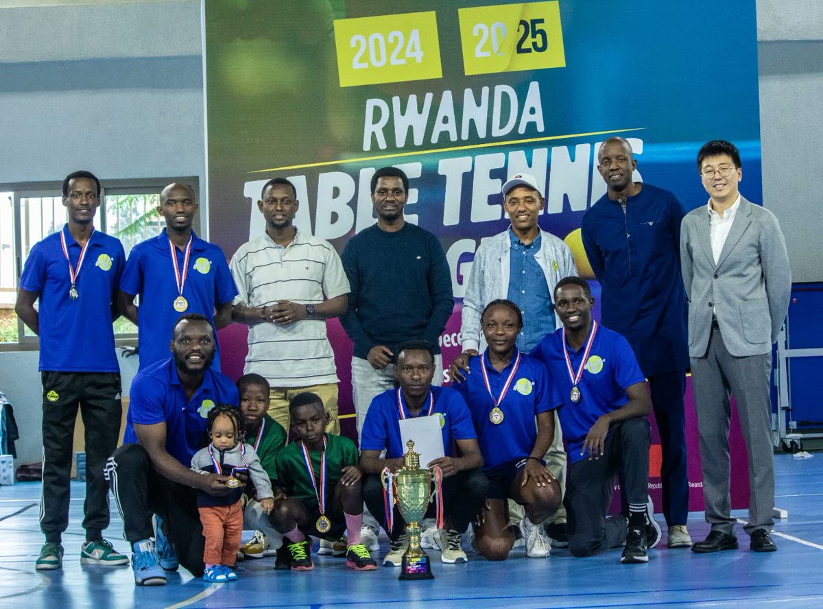bbkigalifm's tweet photo. #BnBSports

VISION Table Tennis Club yegukanye igikombe cya Rwanda Table Tennis League icyambuye Ubumwe Table Tennis Club y'i Rubavu yari igisanganywe.

#SimplySports https://t.co/XdWxouXaDV