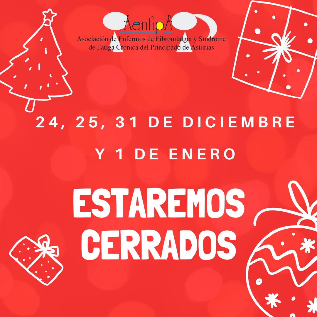 Con motivo de las fiestas navideñas, estaremos cerrados los días 24,25, 31 Diciembre y 1 de Enero. Disculpen las molestias.
