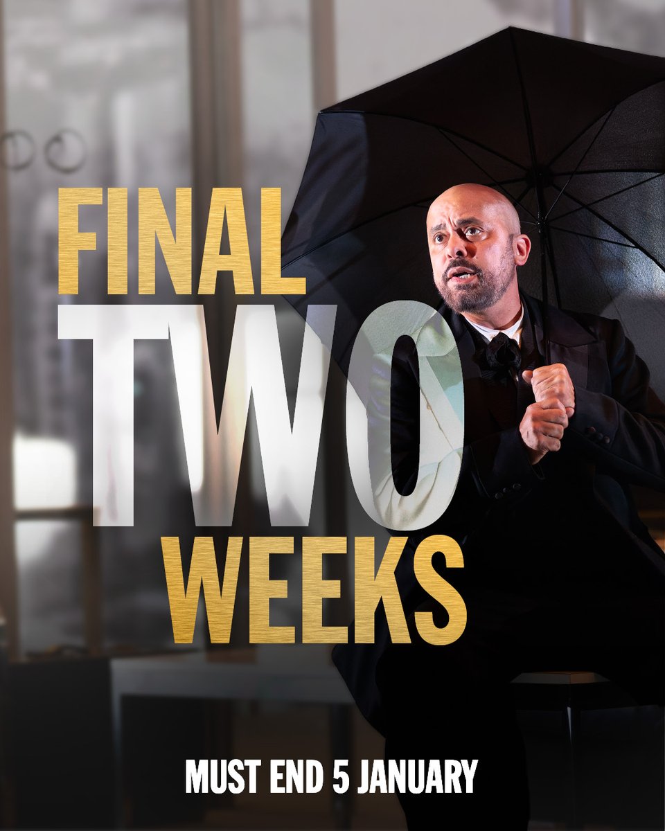 2 weeks remaining. #TheLehmanTrilogy

Book Now 👉 thelehmantrilogy.com