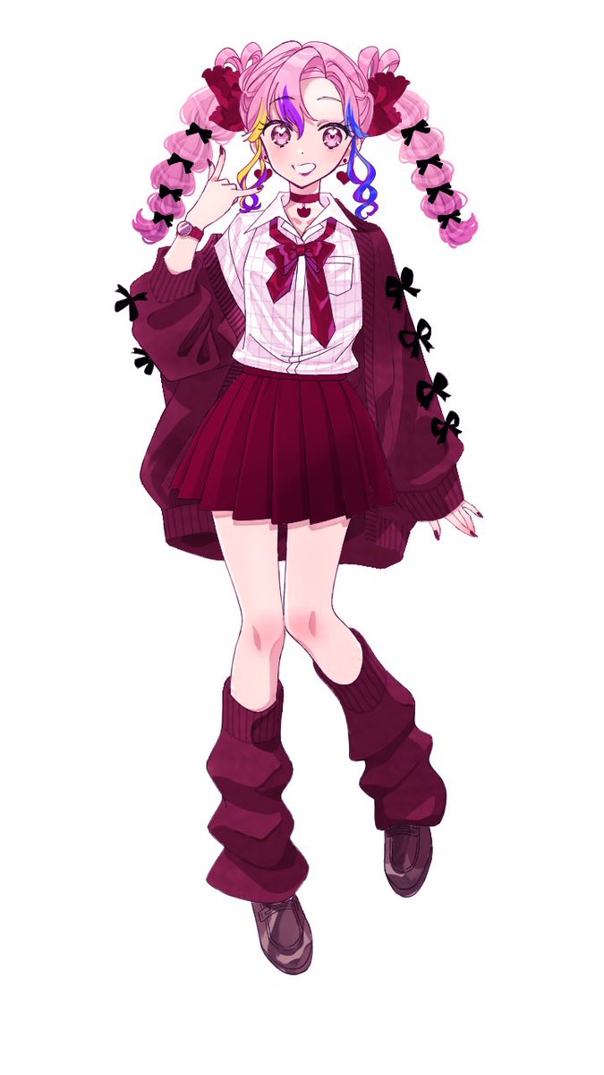 「姫乃ぎゃみえるChan立ち絵作りました #デミカツ #デミカツアート #み絵る 」|みつはしたえこ🎨のイラスト