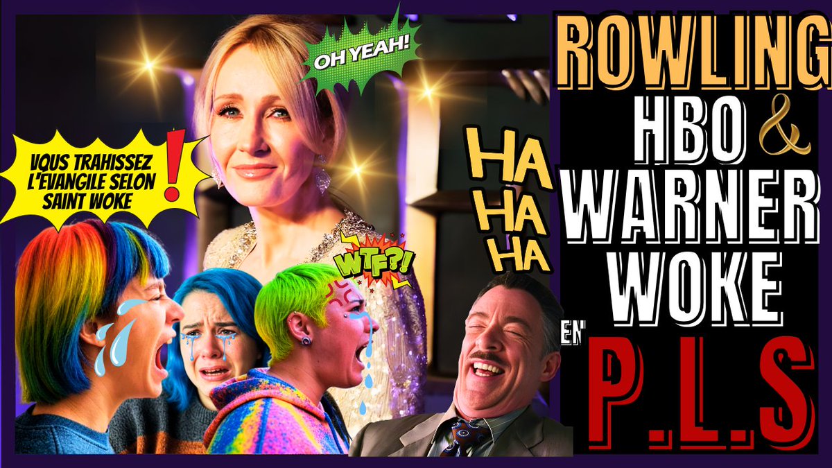 GoldoClak's tweet photo. JK ROWLING HBO ET WARNER METTENT LES MEDIAS WOKE EN P*S (HARRY POTTER)
✨https://t.co/flOtFtTyHK✨
#JKRowling #HarryPotter #serie #HBO #WarnerBros #Discovery #BBC #woke #ideologie #politique #DEI #genres #inquisiteur #dictateur #féminist #hommes #femmes #pronom #Hollywood #USA https://t.co/QdHGcK8GWM