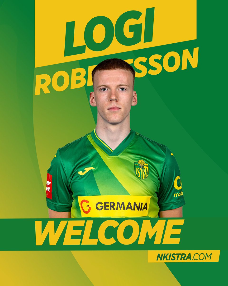 U redove zeleno žutih stiže Logi Hrfan Robertsson, kapetan U21 momčadi Islanda, a potpisao je ugovor do 2028. godine. ✍️

ℹ️ Više pročitajte na nkistra.com/dobro-dosao-lo….

Dobro nam došao i puno sreće! 🔰💪

#ForzaIstra