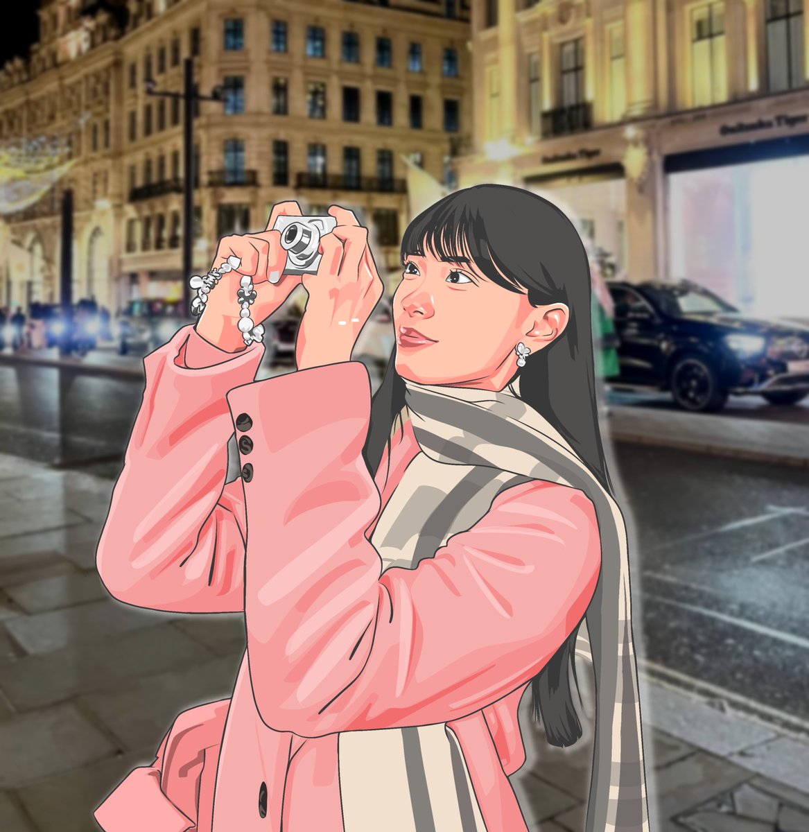 "Jangan mengambil apapun selain gambar... "
<a href="/A_FionyJKT48/">Fiony Alveria Tantri</a>

#JeketianArtwork #vtr48 #FioArt #Sundayidolart