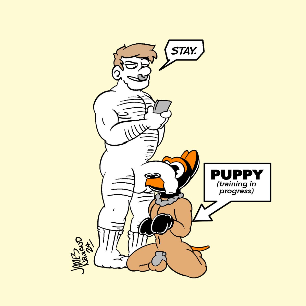 SpacePupSilver's tweet photo. Teach your puppy the essential tricks!
Place a piece of meat on their nose and tell them to stay.
https://t.co/g4VB8iPJim https://t.co/W9qFQ7l3ha