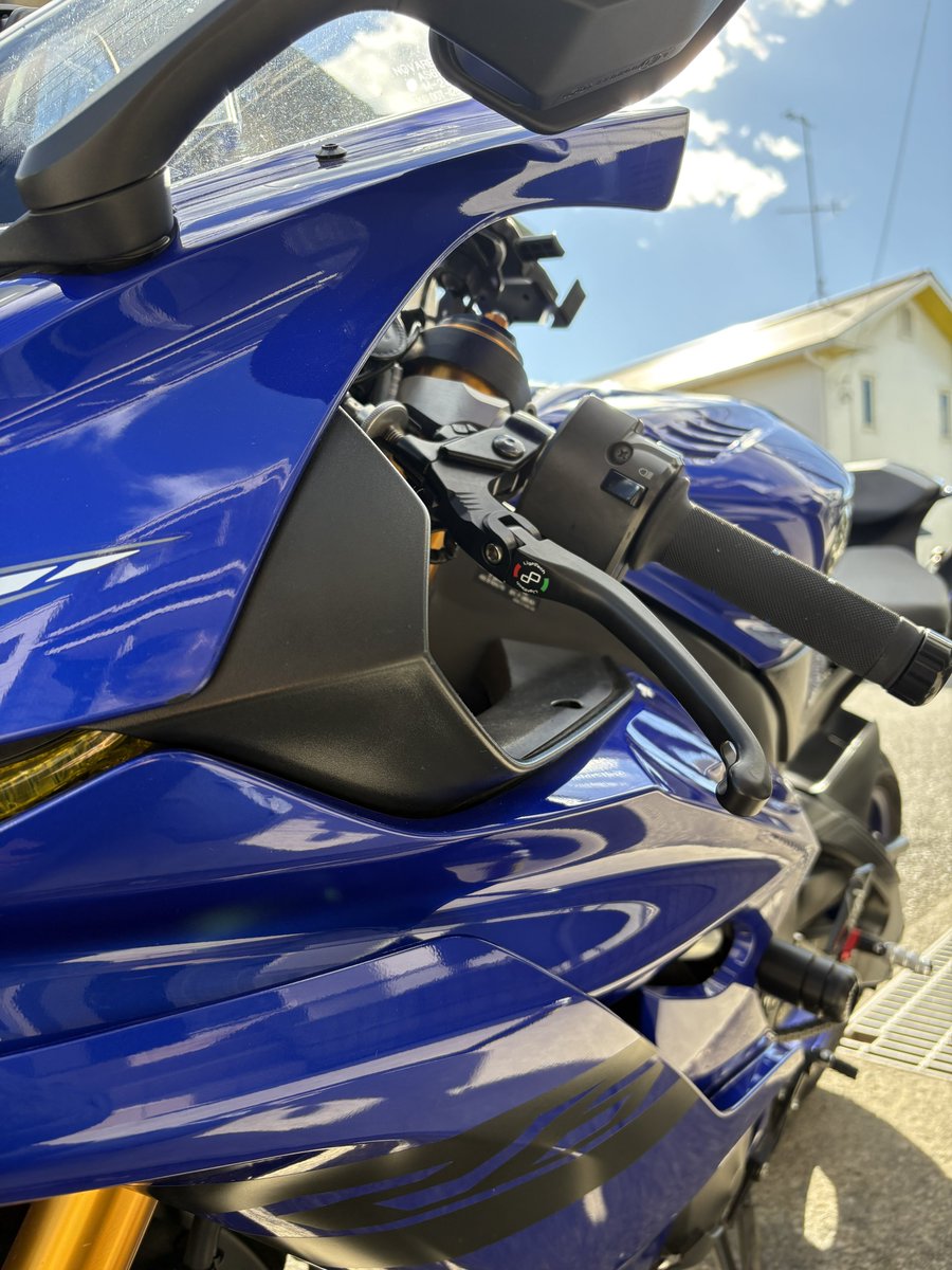 yzfr6_kyundesu's tweet photo. やっとレバー変えられました😊
念願のLighTech🌟
#YAMAHA #yzfr6 #LighTech https://t.co/Dj84YHFBCN