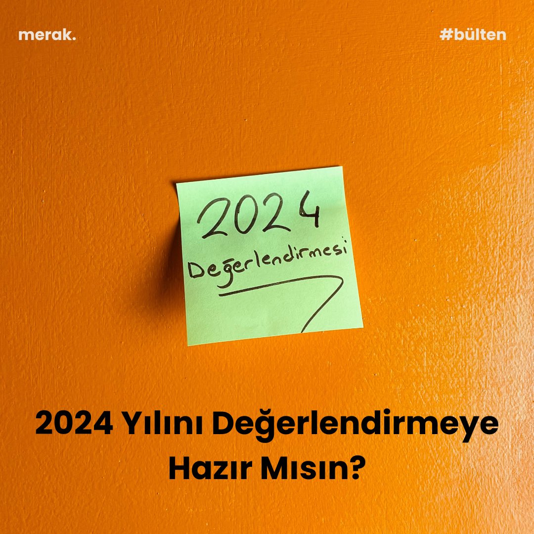 ❓ 2024 yılı tek kelime ile nasıldı? Yanıtı zorsa gel birlikte bulalım. 
🍀 Geçmiş yıl değerlendirmesi için 5 yöntem
🙉 Finansal başarıyı etkileyen en önemli faktör için 40 yıllık yapılan araştırma

Daha fazlası merak. bülteninde seni bekliyor. 

substack.com/home/post/p-15…
