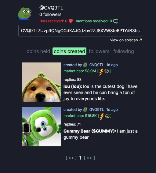 今天的小金狗 $LOU 高点 1900W，社区CTO非常活跃，很有潜力继续新高 到时候会带动情绪

同DEV地址 发的另外一个MEME，大概率也会被带动，目前已经发现异动

6aFdkAAFa3KpVMp2gJf7EiDwxUuXYNvT8wwGrzZtpump