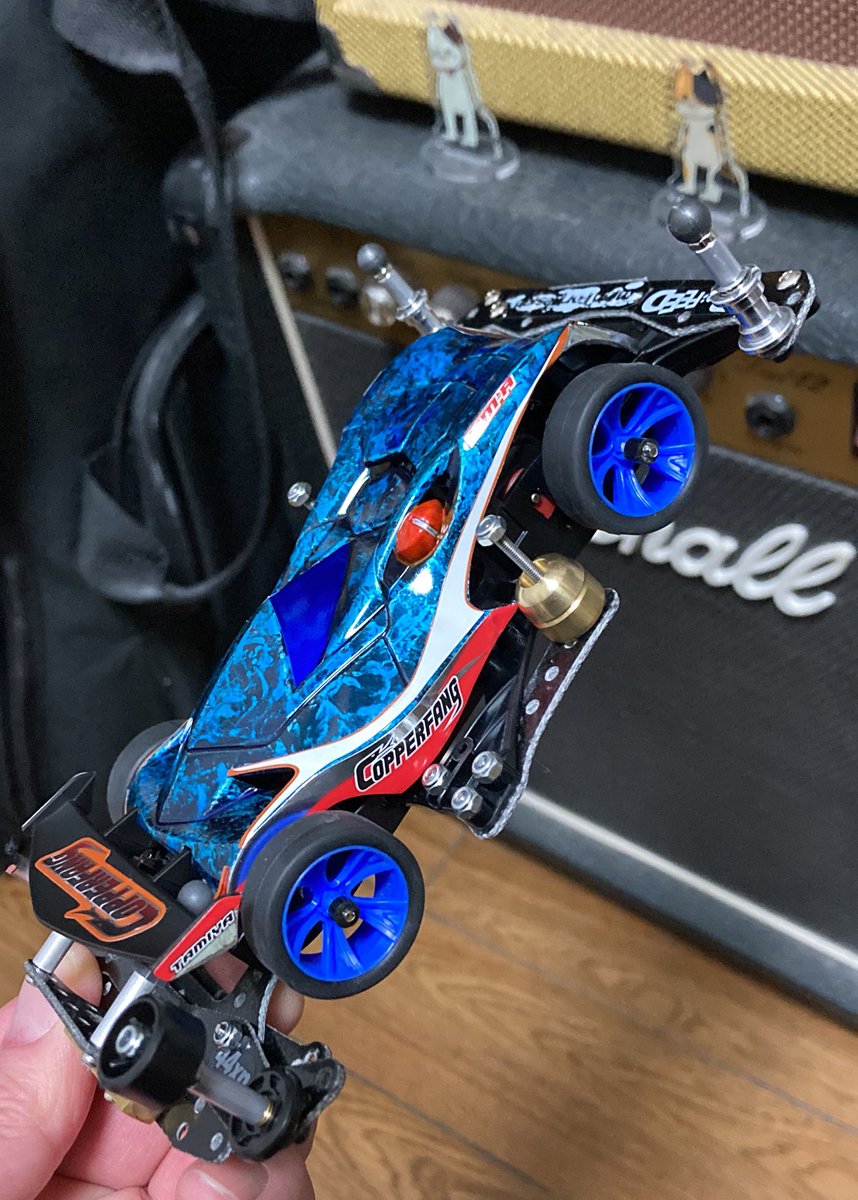 chief_hobby's tweet photo. #8MAX レギュ準拠マシン。
・ARフロントステー×2
・ARサイドマスダン
・ブレーキステー
・ボールリンクマスダン
・パワダ
・軽量WA8〜9
・FRP強化マウントP
で完成。 https://t.co/rHtjYVNzFV