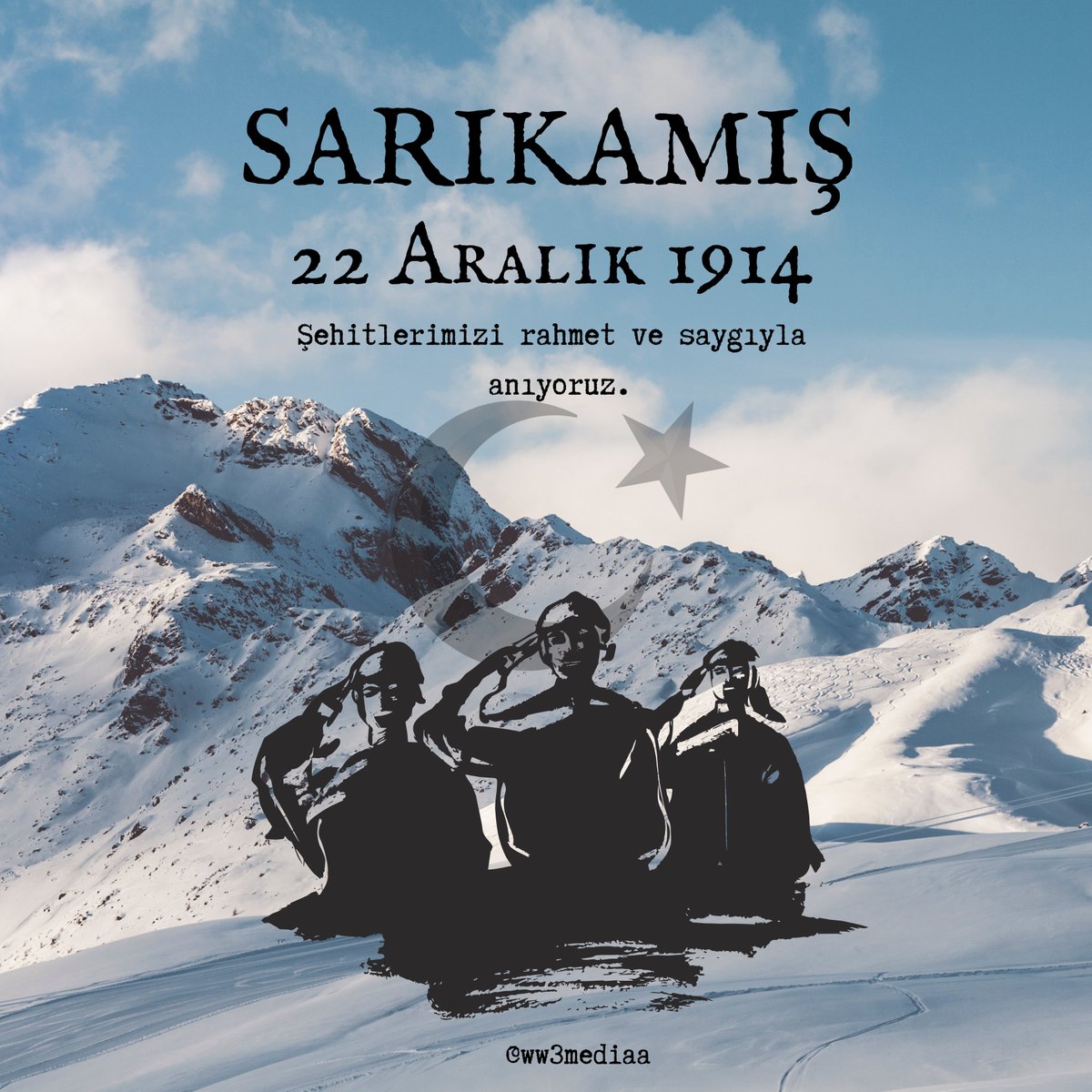 🇹🇷Özlem ve Minnetle #SarıkamışHarekâtı