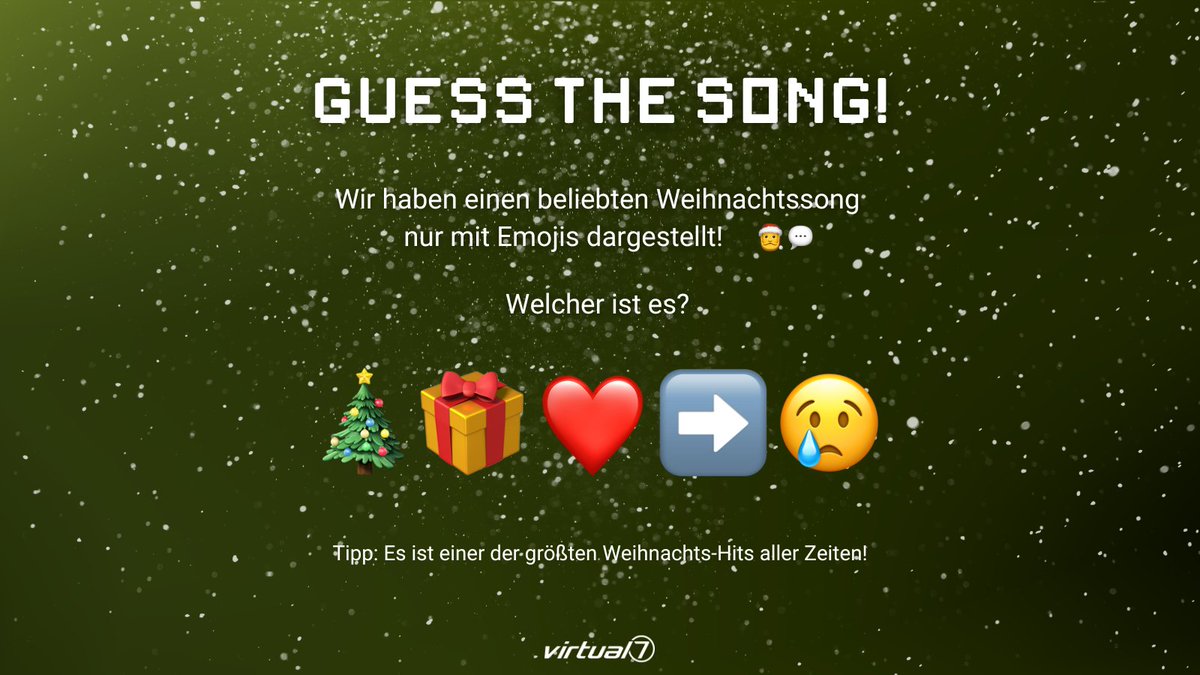 Happy 4. #Advent. 🕯️🕯️🕯️🕯️ Wir haben heute einen der größten #Weihnachtshits aller Zeiten mit Emojis dargestellt – weißt du, welcher es ist? Ab in die Kommentare damit. #Weihnachten #xmassong