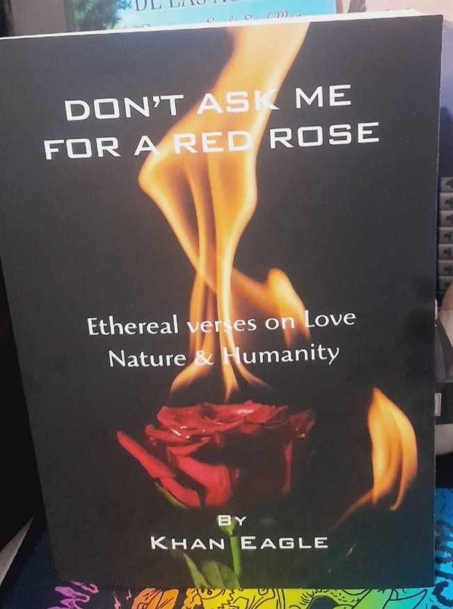 Linda L🌹🌻🌸 (@lindaloliv) on Twitter photo I share with everyone my joy and satisfaction upon receiving this week the wonderful book of poetry by my dear friend Poet <a href="/EagleSoulMan/">® KHAN EAGLE</a> “DON'T ASK ME FOR A RED ROSE”. This incredible book is more than just a collection of poetry, it is a journey of the heart. Khan Eagle invites I share with everyone my joy and satisfaction upon receiving this week the wonderful book of poetry by my dear friend Poet <a href="/EagleSoulMan/">® KHAN EAGLE</a> “DON'T ASK ME FOR A RED ROSE”. This incredible book is more than just a collection of poetry, it is a journey of the heart. Khan Eagle invites