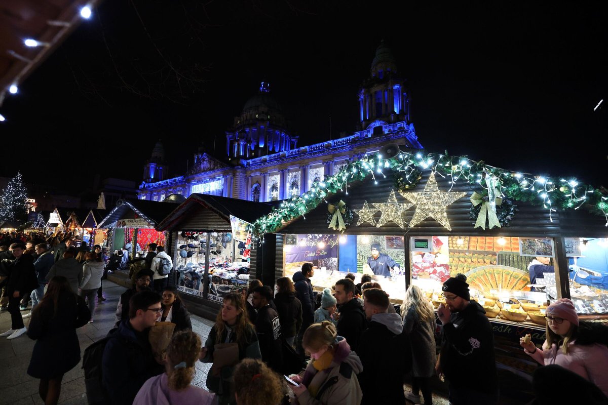 Belfast City Council (@belfastcc) on Twitter photo Festive ideas for today:
✨ #BelfastChristmasMarket at City Hall - final day! Open 12pm-6pm
✨#SantasPostOffice at <a href="/2RoyalAvenue/">2 Royal Avenue</a> - final day! Open 11am-5pm
✨ #FestiveFayre at <a href="/TitanicBelfast/">Titanic Belfast</a> - 11am-3pm
✨ #WinterCrafts at <a href="/UlsterMuseum/">Ulster Museum</a> - 11am & 2pm
ℹ️ow.ly/tWTU50Uu1rR Festive ideas for today:
✨ #BelfastChristmasMarket at City Hall - final day! Open 12pm-6pm
✨#SantasPostOffice at <a href="/2RoyalAvenue/">2 Royal Avenue</a> - final day! Open 11am-5pm
✨ #FestiveFayre at <a href="/TitanicBelfast/">Titanic Belfast</a> - 11am-3pm
✨ #WinterCrafts at <a href="/UlsterMuseum/">Ulster Museum</a> - 11am & 2pm
ℹ️ow.ly/tWTU50Uu1rR