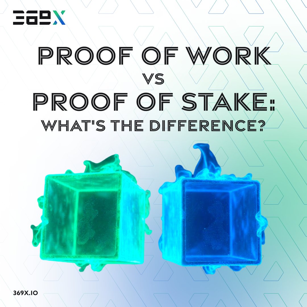 369X_io's tweet photo. 🚀 PoW: Miners solve complex puzzles to validate transactions. Power-hungry and secure. (Think Bitcoin)
🌱 PoS: Validators ""stake"" coins to validate transactions. Energy-efficient and scalable. (Think Ethereum 2.0)

#369x #CryptoDebate #ProofOfWork #ProofOfStake #Blockchain https://t.co/WAqwFU2nFW