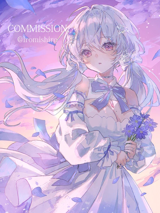 #今年も残りわずかなので今年1番伸びた絵を貼るこちらのSkeb絵でした 