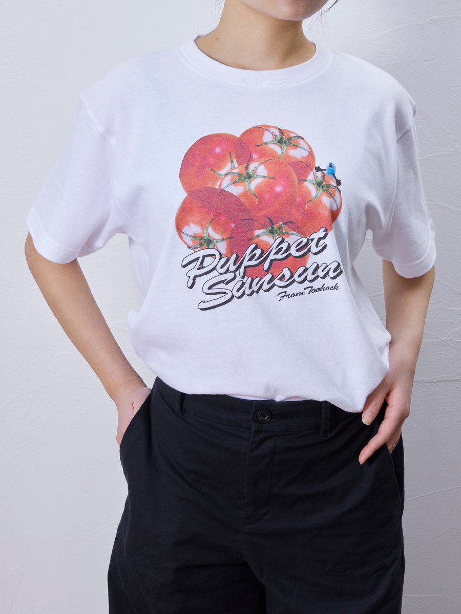 PUPPET SUNSUN ONLINE STORE】 シンプルで使いやすいデザインのTシャツ