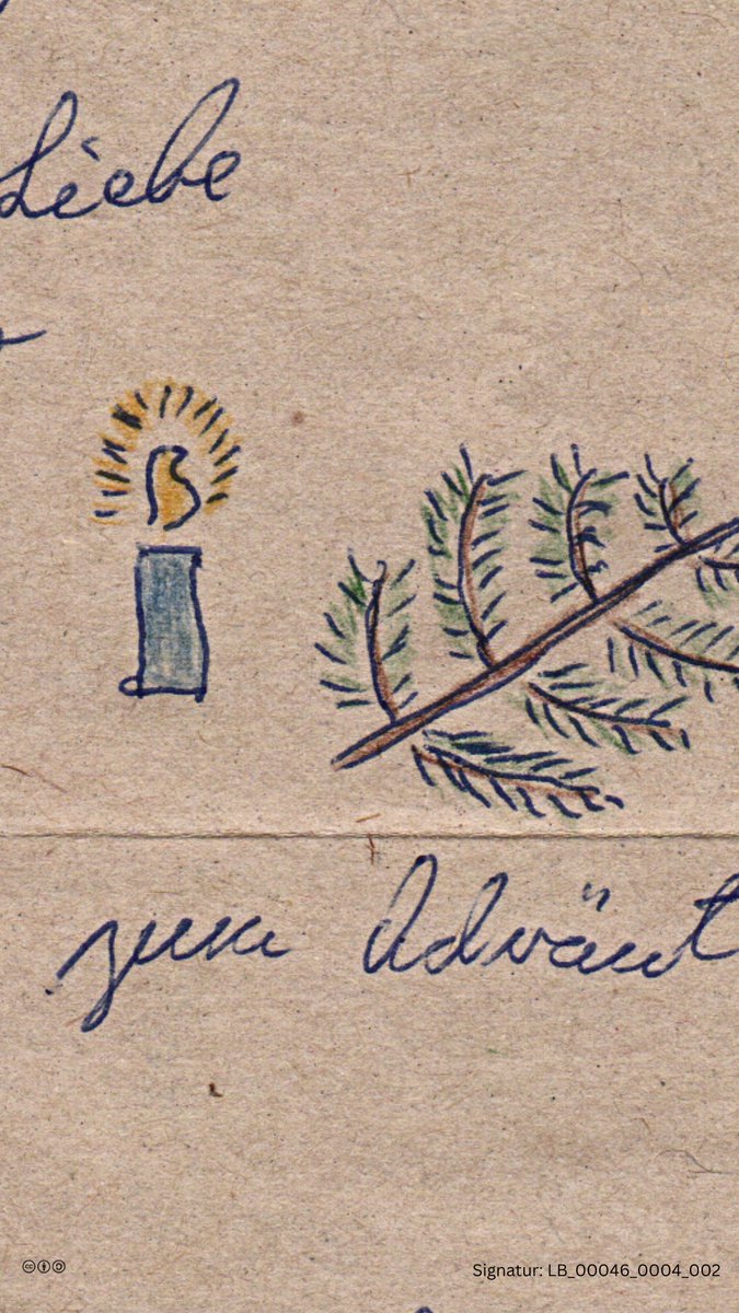 Liebesbriefarchiv (@lbriefarchiv) on Twitter photo Wir vom #Liebesbriefarchiv 💌 wünschen euch einen schönen 4. #Advent🕯.
<a href="/TUDarmstadt/">TU Darmstadt</a>
<a href="/unikoblenzde/">Universität Koblenz</a>
📸 Bild: CC-BY-SA Liebesbriefarchiv
🗂 Signatur: LB_00046_0004_002 Wir vom #Liebesbriefarchiv 💌 wünschen euch einen schönen 4. #Advent🕯.
<a href="/TUDarmstadt/">TU Darmstadt</a>
<a href="/unikoblenzde/">Universität Koblenz</a>
📸 Bild: CC-BY-SA Liebesbriefarchiv
đź—‚ Signatur: LB_00046_0004_002