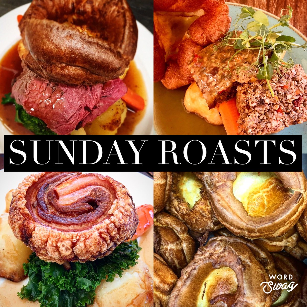 whiterabbitramy's tweet photo. Time for a Sunday Roast?

What better on a Sunday than relaxing with family and friends to enjoy a delicious Sunday Roast

Or, relax and unwind with our Home Brewed Mulled Wine🍷 

Rump of Black Angus Beef, Chicken Breast or Roast Butternut Squash &amp; Beetroot Vegan Wellington https://t.co/SGIrCWc9is