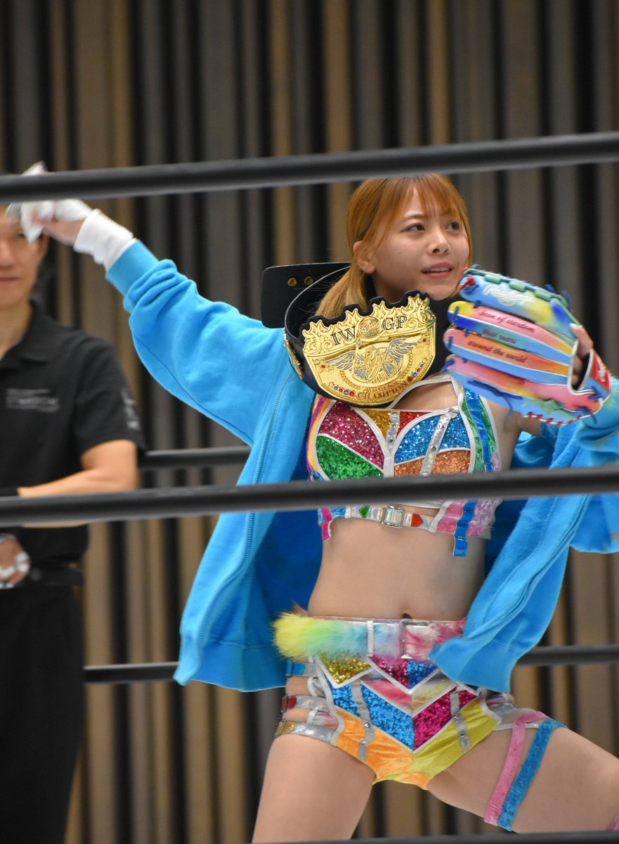 麻優ちゃんのリストバンドこっちには飛んで来なかったけどナイス