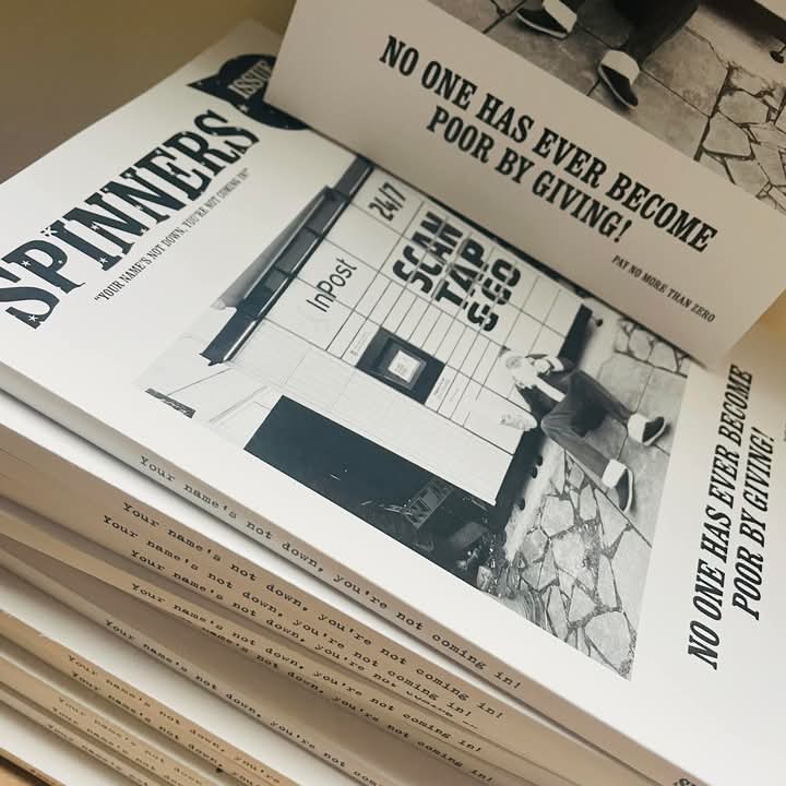 The latest Spinners features some amazing poetry and short stories. Go and check it out.