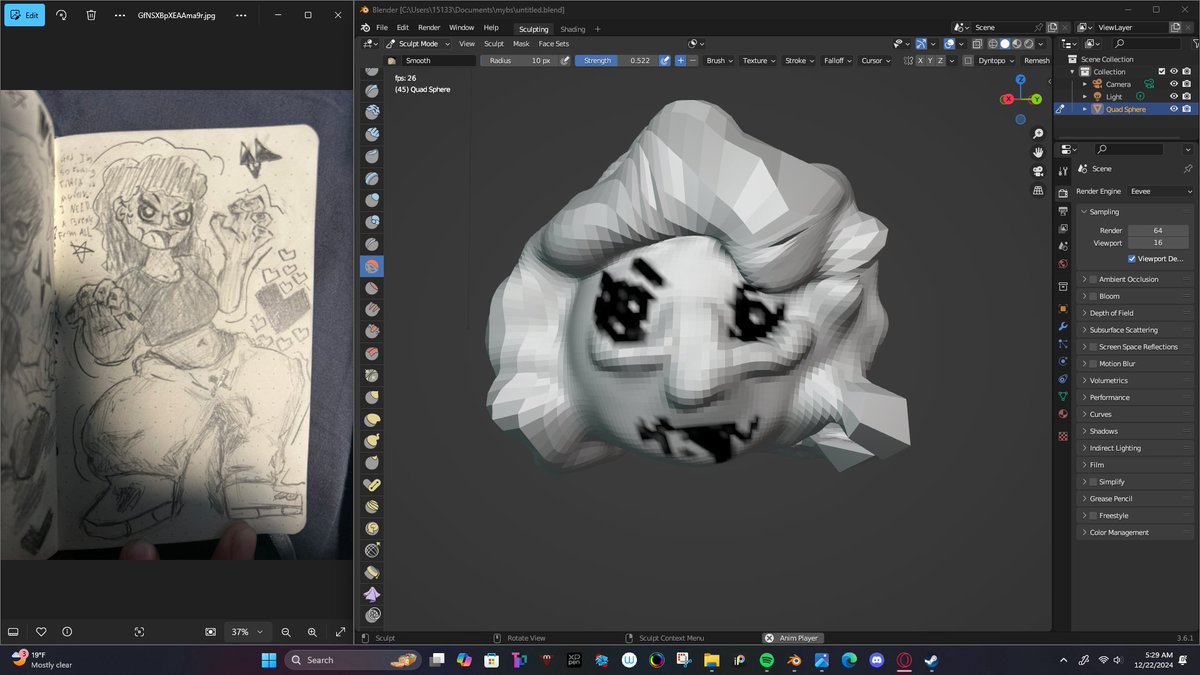 vro who the hell let this girl in blender