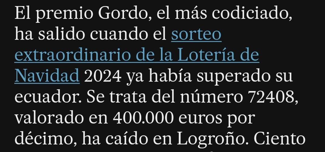 Así es la precisión periodística de <a href="/el_pais/">EL PAÍS</a>. Ahora hay dos Gordos de Navidad. ¿Pedirán disculpas? #gordo #loteriadenavidad