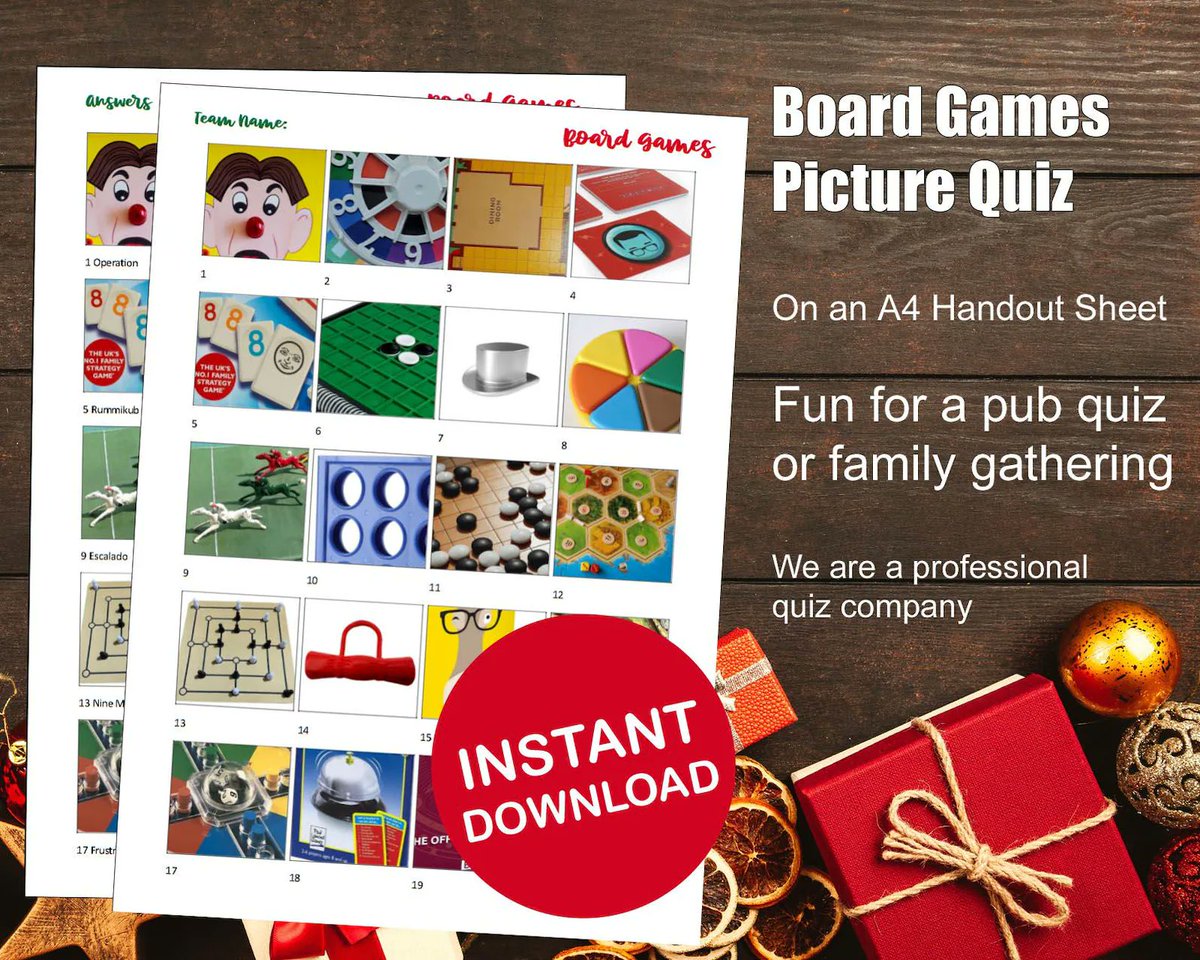Fun Christmas Picture Quiz featuring Board Games!

etsy.com/uk/listing/182…