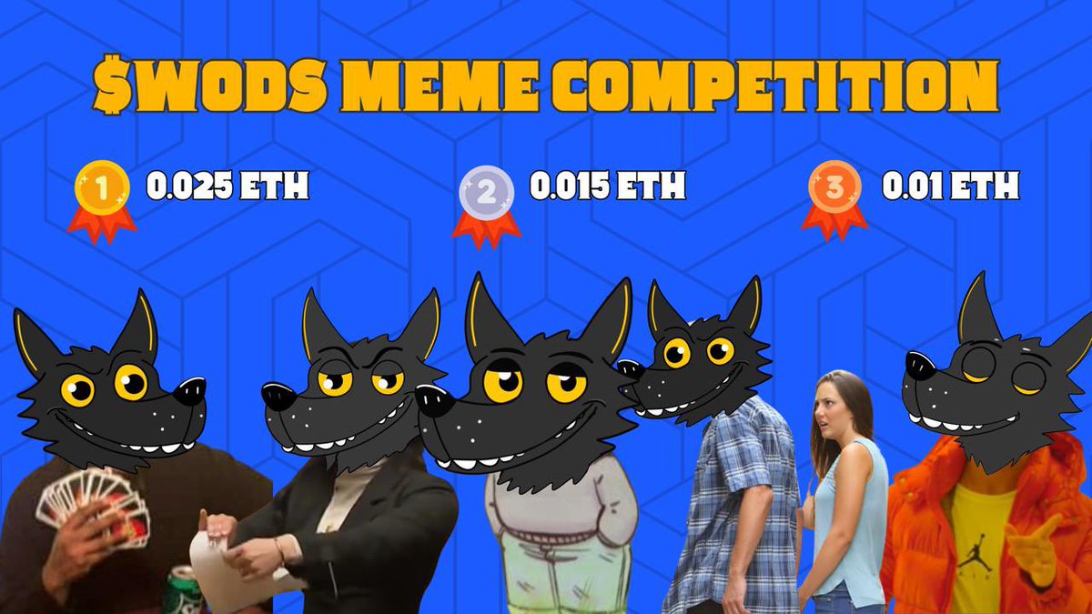 🐺 Time for some degen Dumb Street memes!

⏩ Make memes at beta.wods.fun/meme or use your favorite meme tool.

Post on X with {#WODS on #Base} &amp; share the link in our TG: t.me/wodschat

🏆 Win Criteria: Originality + Humor
🖼️ Format: Image/Video

#BasedWods #memes