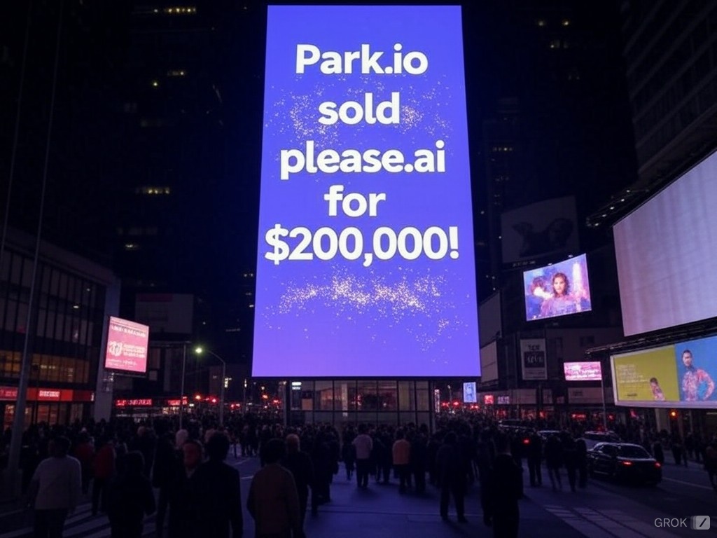 It's official! 🥳

We have a new top 5 public .ai domain sale:

please - $200,000

#domains