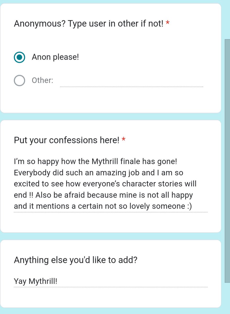 FOR REAL! 

Lil bit nervous regarding that last part though 👀