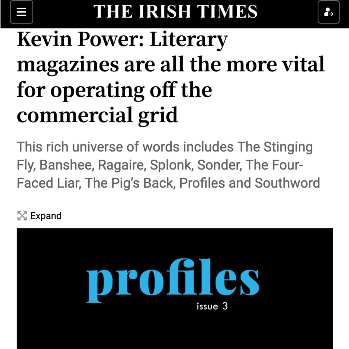 Profiles tweet media