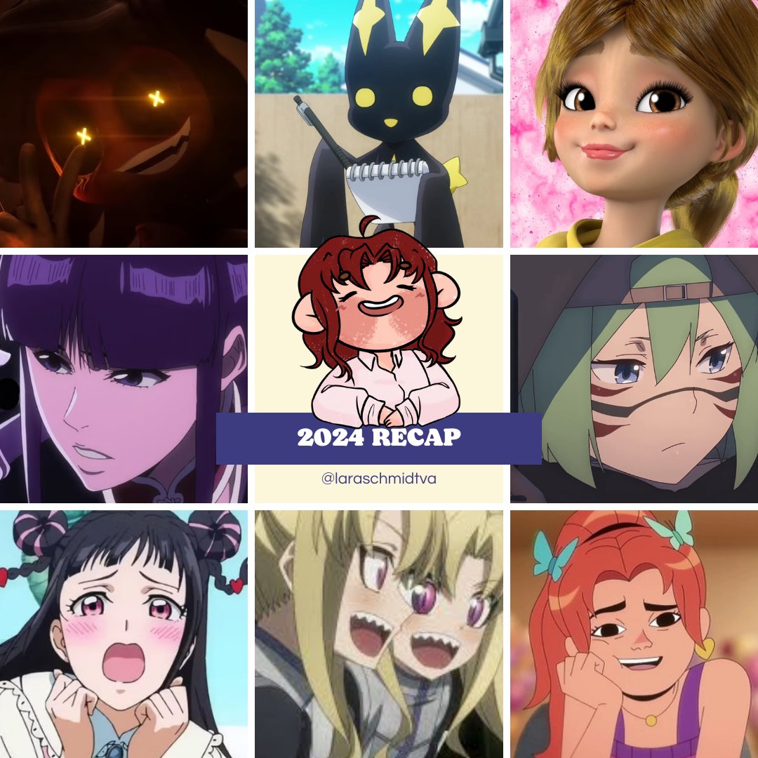LaraSchmidtVA's tweet image. 2024 hatte viele tolle Studiostunden für mich in petto.💖
Hier ein kleiner Recap mit ein paar Herzensrollen! 🥹
Liebe geht raus an all die tollen Menschen, die das möglich gemacht und mich in und außerhalb der Studios unterstützt haben. Let's go 2025!!
