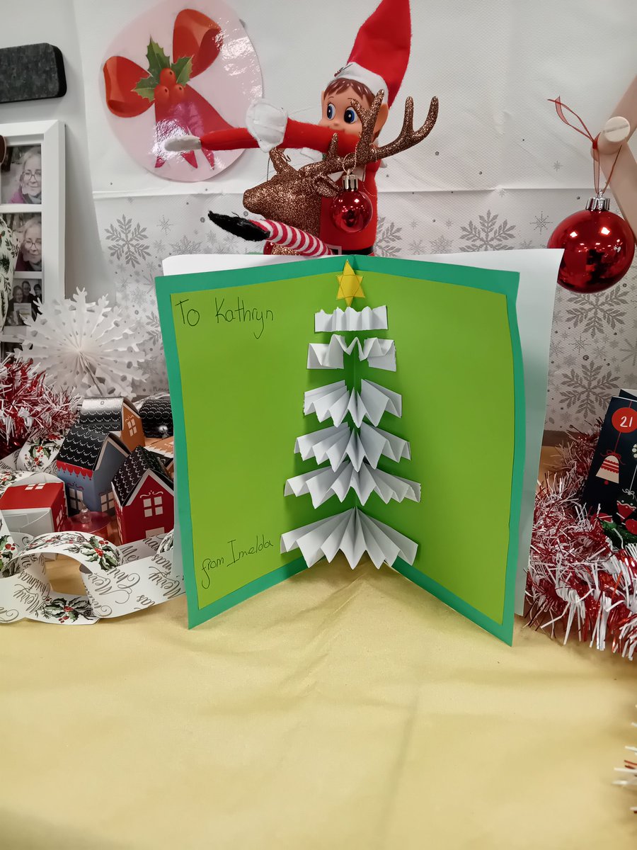 NMGH Quality, Safety and Patient Experience (@nmgnursingfocus) on Twitter photo What a creative and thoughtful Christmas card from our friend Imelda - thankyou your artwork is appreciated by all especially the Elves - Happy Christmas ๐ <a href="/AkweiChrissy/">Chrissy Akwei</a> What a creative and thoughtful Christmas card from our friend Imelda - thankyou your artwork is appreciated by all especially the Elves - Happy Christmas ๐ <a href="/AkweiChrissy/">Chrissy Akwei</a>