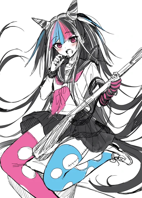 最近スーパーダンガンロンパ2をプレイしました 描き途中〜