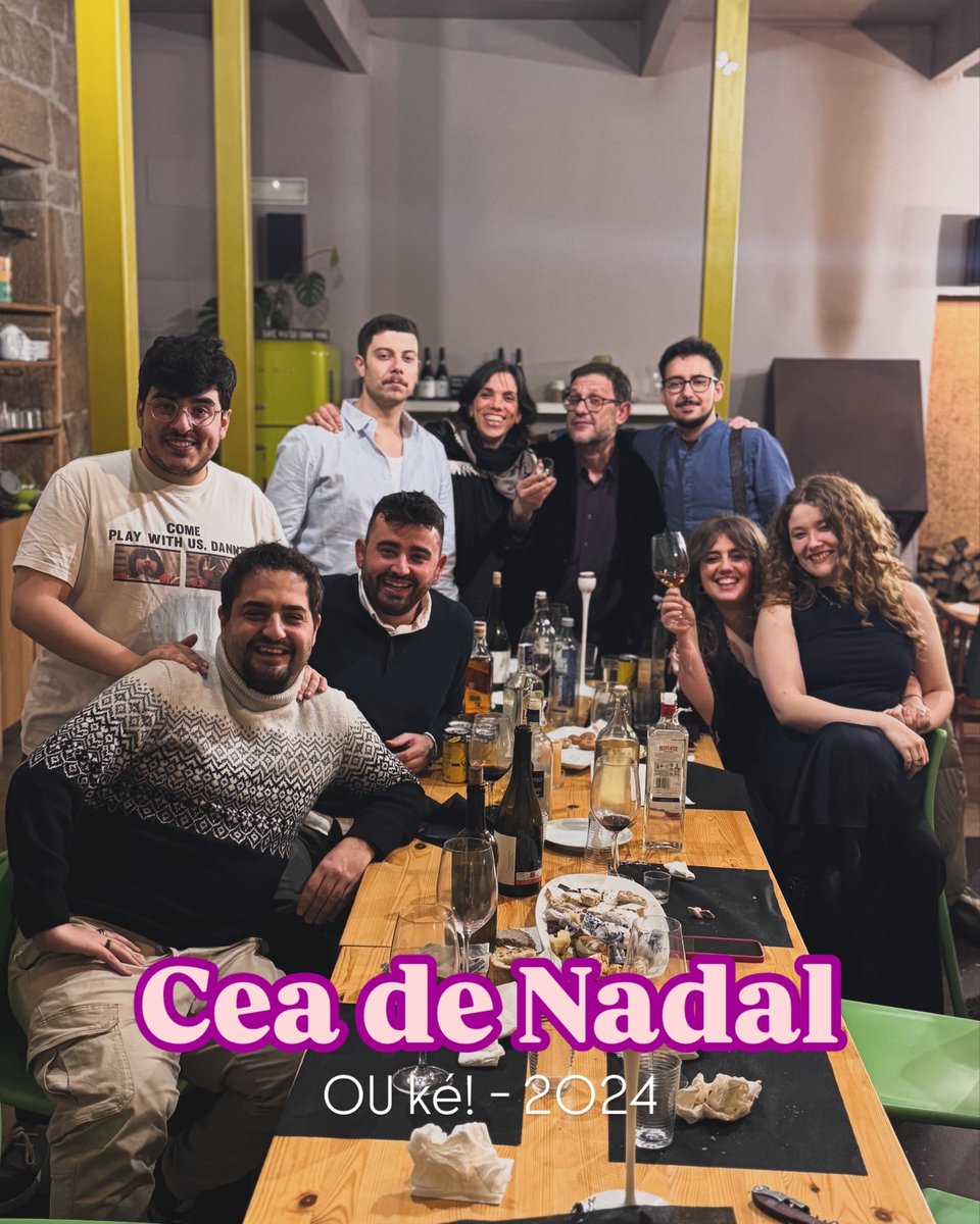 💜🎄✨ Seguimos aquí! Aínda que por veces non pareza 🫠 Bo Nadal e Felices Festas, xentiña. Querémosvos 🫶

Que ben nos trataron en Casa do Agro, na Peroxa 🥰 

Falta xentiñaaa 😇 <a href="/cris_marquina/">Cristina Marquina</a> <a href="/MartinSorga/">Мартин</a>