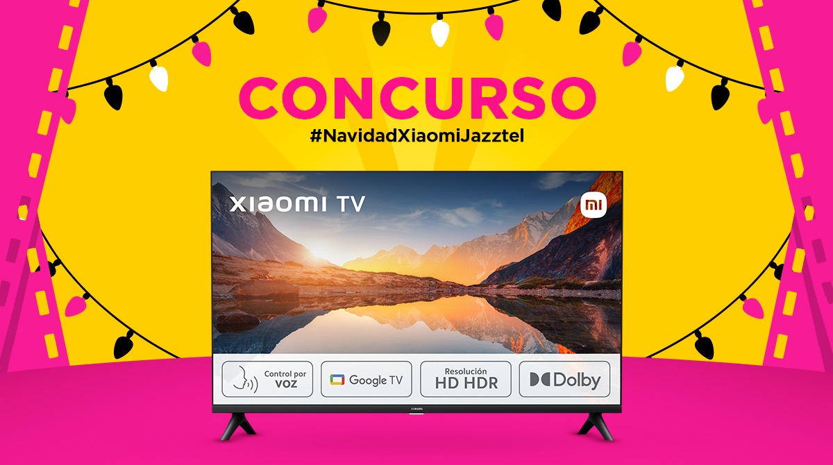 Jazztel España (@jazztel_es) on Twitter photo CONCURSO 🎄🎅🏻🍿🎬🎞️🎥
Puedes ver tu película favorita de Navidad en esta #XiaomiTV32 de <a href="/XiaomiEspana/">Xiaomi España</a>.
¿La quieres? Participa.
🔁 RT
⛄ menciona con quién protagonizarás tu película Navideña.
#️⃣ Utiliza el HT #NavidadXiaomiJazztel
✅ ¡Suerte!
BL bit.ly/4izYkcZ CONCURSO 🎄🎅🏻🍿🎬🎞️🎥
Puedes ver tu película favorita de Navidad en esta #XiaomiTV32 de <a href="/XiaomiEspana/">Xiaomi España</a>.
¿La quieres? Participa.
🔁 RT
⛄ menciona con quién protagonizarás tu película Navideña.
#️⃣ Utiliza el HT #NavidadXiaomiJazztel
✅ ¡Suerte!
BL bit.ly/4izYkcZ