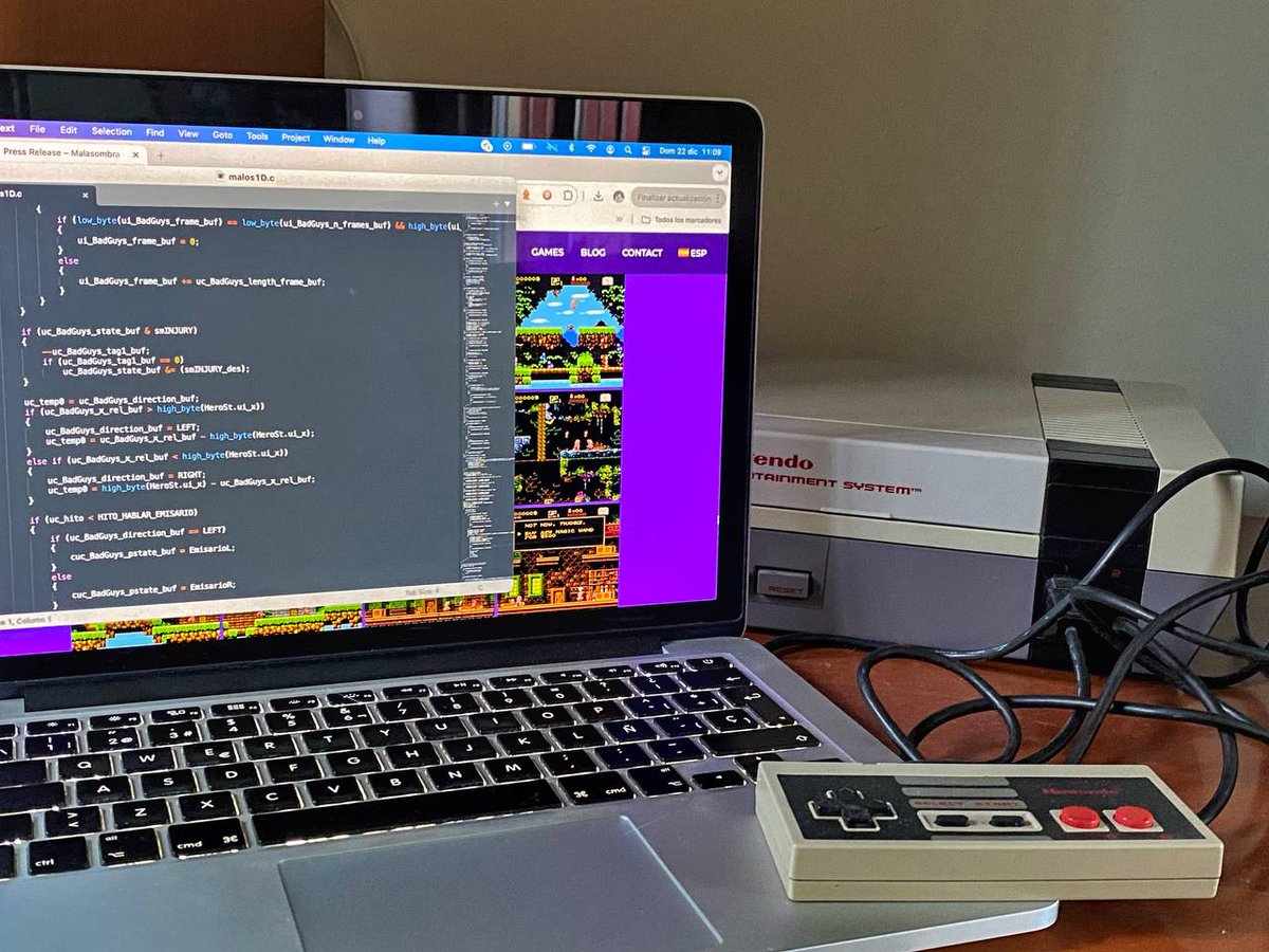 Well, everything comes in the end... We are pleased to announce that, after more than 5 years of intense work, #malasombra is entering its final phase of development. So here we are now, fixing bugs and making performance improvements. Very happy to share this milestone with you!