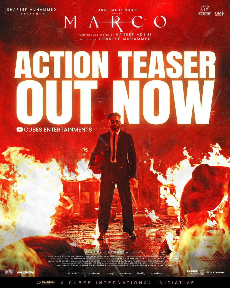AbGeorge_'s tweet image. #Marco Action Teaser Out Now

youtu.be/RPQeD4w0zYs

#UnniMukundan #MarcoDec20