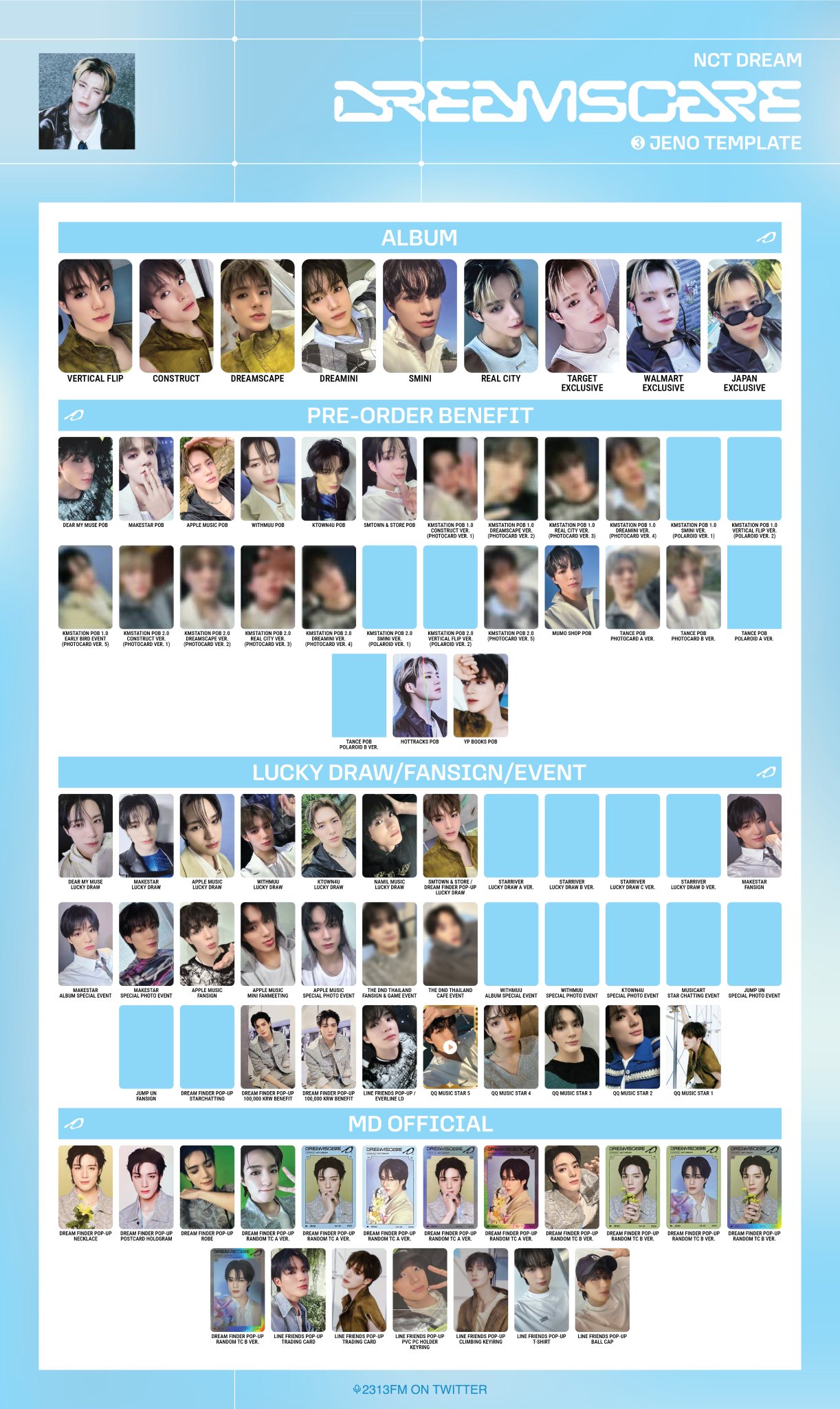 nct dream dreamscape makestar ラキドロ ジェミン NCT DREAM makestar DREAM SCAPE トレカ ジェミン - メルカリ