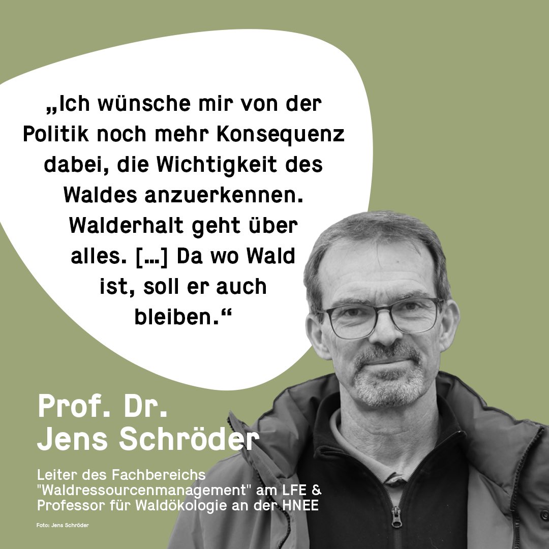 Zu unserer Podcast Folge zum Thema "Wie sieht der Wald der Zukunft aus?" mit Prof. Jens Schröder &amp; Dr. Ulrike Hagemann geht's hier entlang: open.spotify.com/show/42AlA0X96…